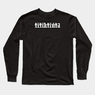 Titik Tinta Simple Long Sleeve T-Shirt